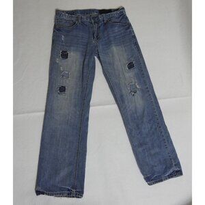 TK Axel Jeans Mens 32x32 Distressed Denim Straight Leg
